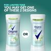 imageDegree Antiperspirant Deodorant Shower Clean Pack of 36 72Hour Sweat ampamp Odor Protection Antiperspirant for Women with Body Heat Activated Technology 05 ozApple and Gardenia