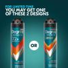 imageDegree Men Advanced Antiperspirant Deodorant Dry Spray 72Hour Sweat and Odor Protection Adventure Deodorant For Men With Body Heat Activated Technology 38 oz38 Ounce Pack of 1