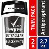 imageDegree Men UltraClear Antiperspirant Deodorant BlackWhite 2 Count 72Hour Sweat ampamp Odor Protection Antiperspirant For Men With MotionSense Technology 27 oz54 Ounce Pack of 1