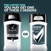 imageDegree Men UltraClear Antiperspirant Deodorant BlackWhite 2 Count 72Hour Sweat ampamp Odor Protection Antiperspirant For Men With MotionSense Technology 27 oz27 Ounce Pack of 4