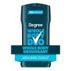 imageDegree Men Whole Body Deodorant Stick Ocean Rush Scent Glides on Clear  Absorbs Sweat Aluminum Free 72H Odor Protection 3 oz