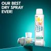imageDegree Unlimited Antiperspirant Deodorant Dry Spray Fresh 2 Count LongLasting Sweat ampamp Odor Protection with Antiperspirant Technology SmartAdapt Tech 38 ozFresh