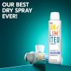 imageDegree Unlimited Antiperspirant Deodorant Dry Spray Fresh 2 Count LongLasting Sweat ampamp Odor Protection with Antiperspirant Technology SmartAdapt Tech 38 ozBold