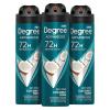 imageDegree Men Advanced Antiperspirant Deodorant Dry Spray Adventure 72Hour Sweat and Odor Protection Deodorant For Men With MotionSense Technology 38 Ounce Pack of 3Coconut Rush