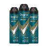 imageDegree Men Antiperspirant Deodorant Dry Spray Sport Defense 3 count Deodorant for Men 38 ozDry Spray