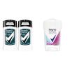 imageDegree Men UltraClear Antiperspirant Deodorant BlackWhite 2 Count 72Hour Sweat ampamp Odor Protection Antiperspirant For Men With MotionSense Technology 27 oz54 Ounce Pack of 1
