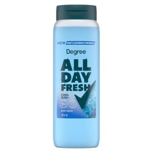 imageDegree All Day Fresh Body Wash Cool Rush Deep Cleansing 20 FO