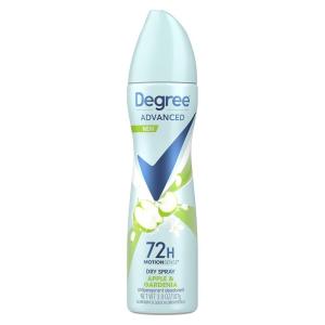 imageDegree Antiperspirant Deodorant Dry Spray Coconut ampamp Hibiscus 72Hour Sweat and Odor Protection Deodorant Spray With Body Heat Activated Technology 38 ozApple Gardenia