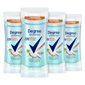 imageDegree Antiperspirant Deodorant Shower Clean Pack of 36 72Hour Sweat ampamp Odor Protection Antiperspirant for Women with Body Heat Activated Technology 05 ozCoconut