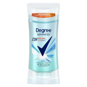 imageDegree Antiperspirant Deodorant Shower Clean Pack of 36 72Hour Sweat ampamp Odor Protection Antiperspirant for Women with Body Heat Activated Technology 05 ozshower clean