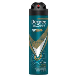 imageDegree Men Advanced Antiperspirant Deodorant Dry Spray Adventure 72Hour Sweat and Odor Protection Deodorant For Men With MotionSense Technology 38 Ounce Pack of 3Sport Defense