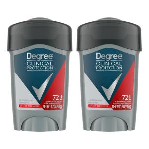 imageDegree Men Antiperspirant Deodorant Clean 72Hour Sweat ampamp Odor Protection PrescriptionStrength Antiperspirant For Men with MotionSense Technology 17 ozSport
