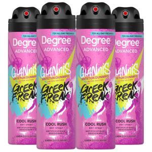 imageDegree Men Antiperspirant Deodorant Dry Spray Cool Rush 3 count Deodorant for Men With MotionSense Technology 38 ozCool Rush