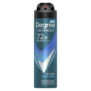 imageDegree Men Antiperspirant Deodorant Dry Spray Cool Rush Deodorant for Men With MotionSense Technology 38 ozCool Rush