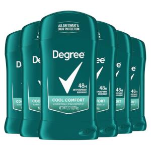 imageDegree Men Dry Protection Antiperspirant Cool Comfort 27 oz Pack of 6Deodorant
