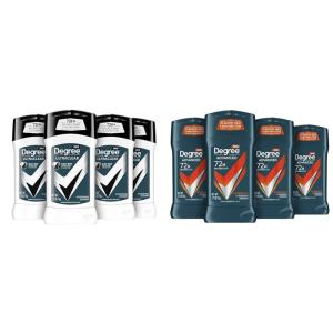 imageDegree Men UltraClear Antiperspirant Deodorant BlackWhite 2 Count 72Hour Sweat ampamp Odor Protection Antiperspirant For Men With MotionSense Technology 27 oz270 Ounce Pack of 4