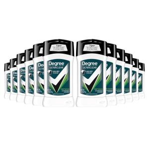 imageDegree Men UltraClear Antiperspirant Deodorant BlackWhite Pack of 12 72Hour Sweat and Odor Protection Antiperspirant For Men With MotionSense Technology 27 oz