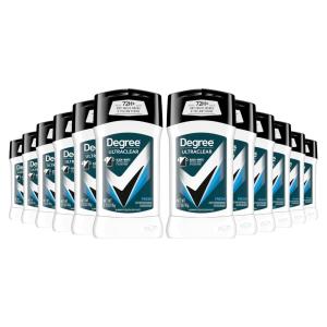 imageDegree Men UltraClear Antiperspirant Deodorant Fresh Pack of 12 72Hour Sweat ampamp Odor Protection Antiperspirant For Men With MotionSense Technology 27 oz