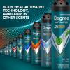 imageDegree Men Antiperspirant Deodorant Dry Spray Icy Mint 72Hour Sweat and Odor Protection Deodorant For Men With Body Heat Activated Technology 38 oz