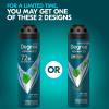 imageDegree Men Antiperspirant Deodorant Dry Spray Icy Mint 72Hour Sweat and Odor Protection Deodorant For Men With Body Heat Activated Technology 38 oz