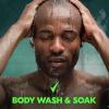 imageDegree Men Body Wash and Soak For PostWorkout Recovery Skincare Routine Lemongrass and Eucalyptus  Epsom Salt  Electrolytes Bath and Body Product 22 FL Oz Pack of 4Extrene Blast
