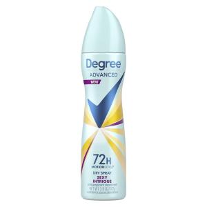 imageDegree Antiperspirant Deodorant Cucumber Burst Dry Spray 72Hour Sweat ampamp Odor Protection Deodorant Spray For Women With Body Heat Activated Technology 38 ozSexy Intrigue