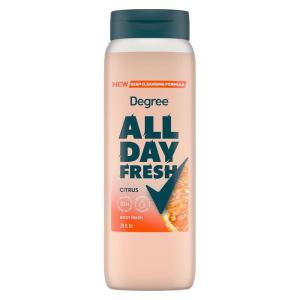 imageDegree All Day Fresh Body Wash Fresh Citrus Deep Cleansing 20 oz