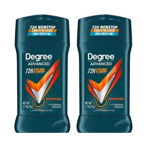 imageDegree Men Advanced Protection Antiperspirant Deodorant Adventure 27 oz 2Pack
